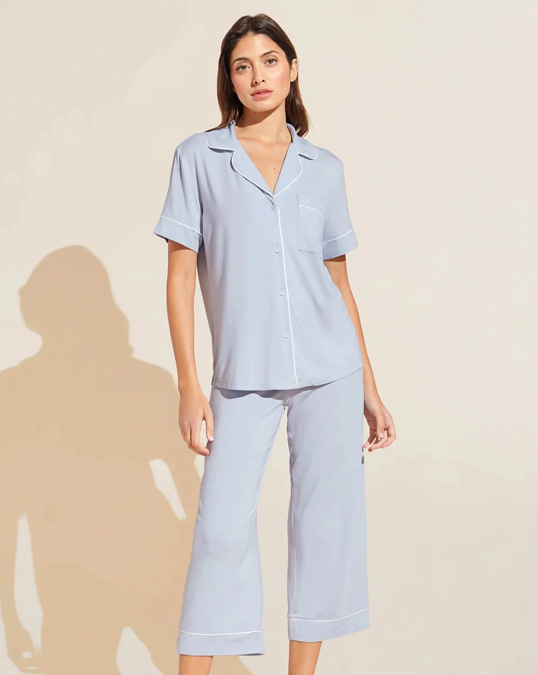 Gisele Crop Pajama Set - Beestung Lingerie