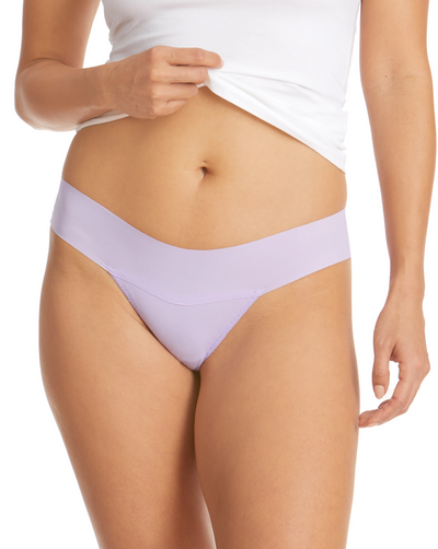 Breathe Eve Natural Rise Thong - Beestung Lingerie