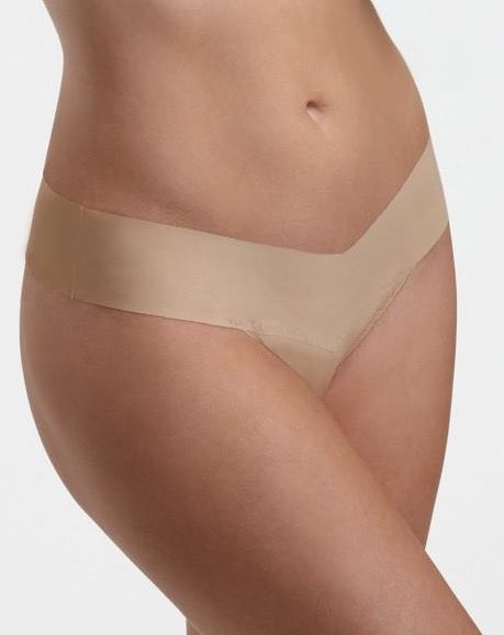 Breathe Eve Natural Rise Thong - Beestung Lingerie
