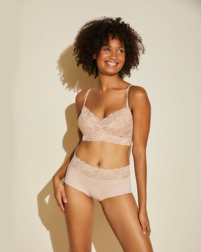 Never Say Never Hottie Peachy Hotpant: Size L/XL - Beestung Lingerie