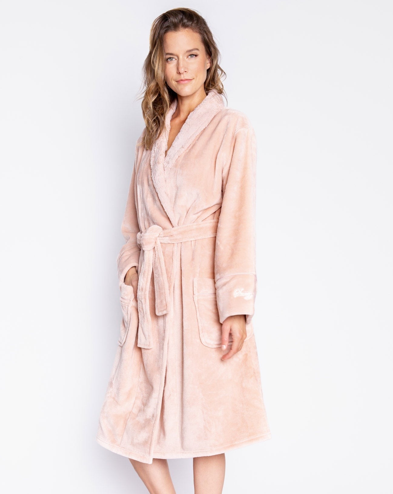 Luxe Plush Robe: Size L - Beestung Lingerie