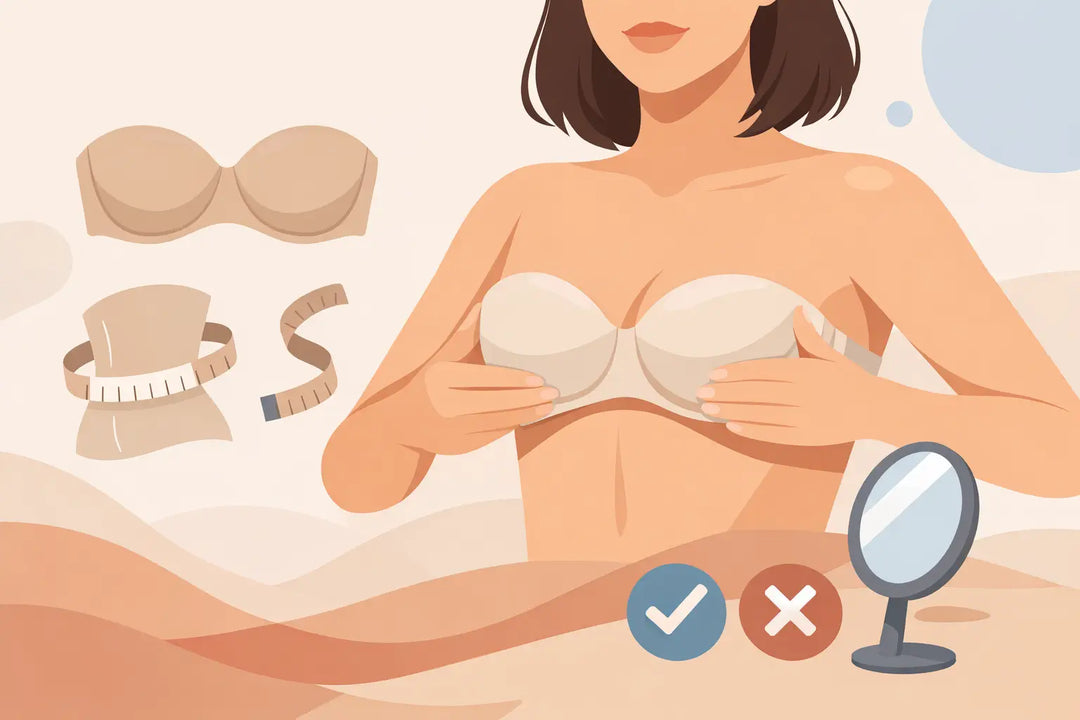 How to Fit a Strapless Bra Properly