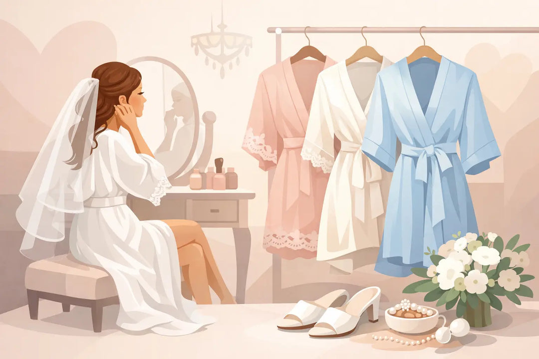 Best Bridal Robes for Getting Ready in Style