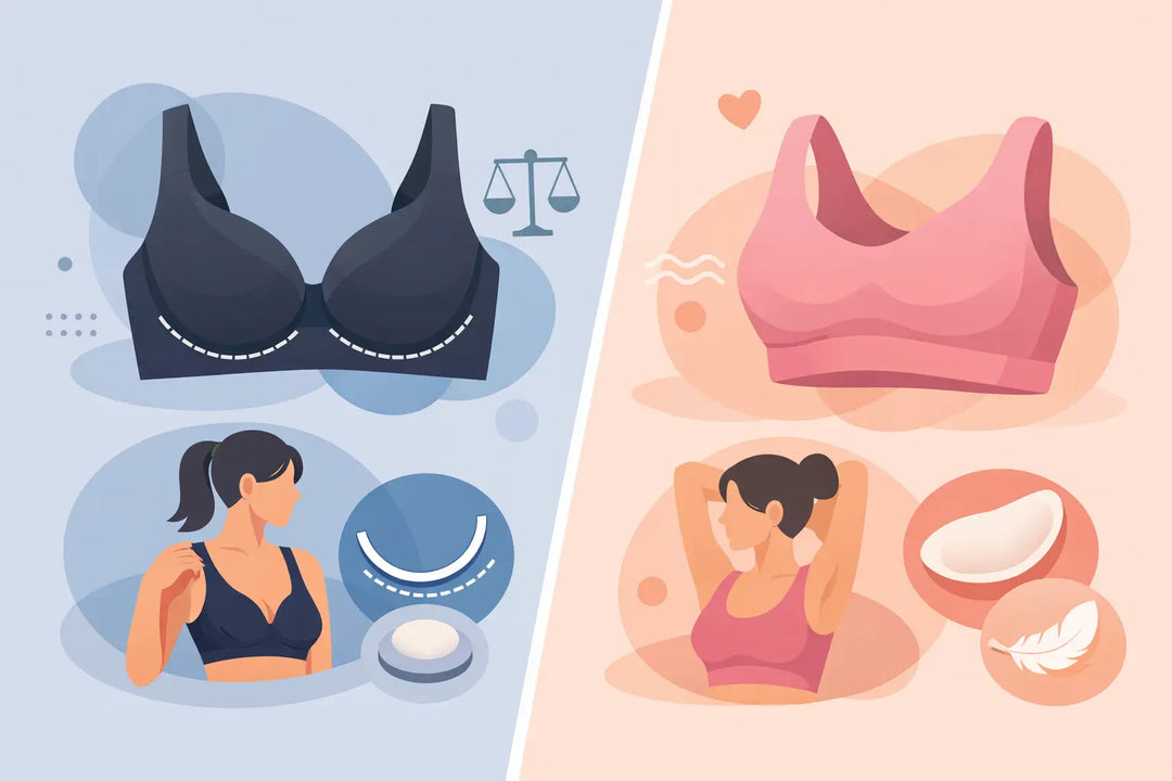 Underwire vs Wireless Sports Bra: Which Is Best?
