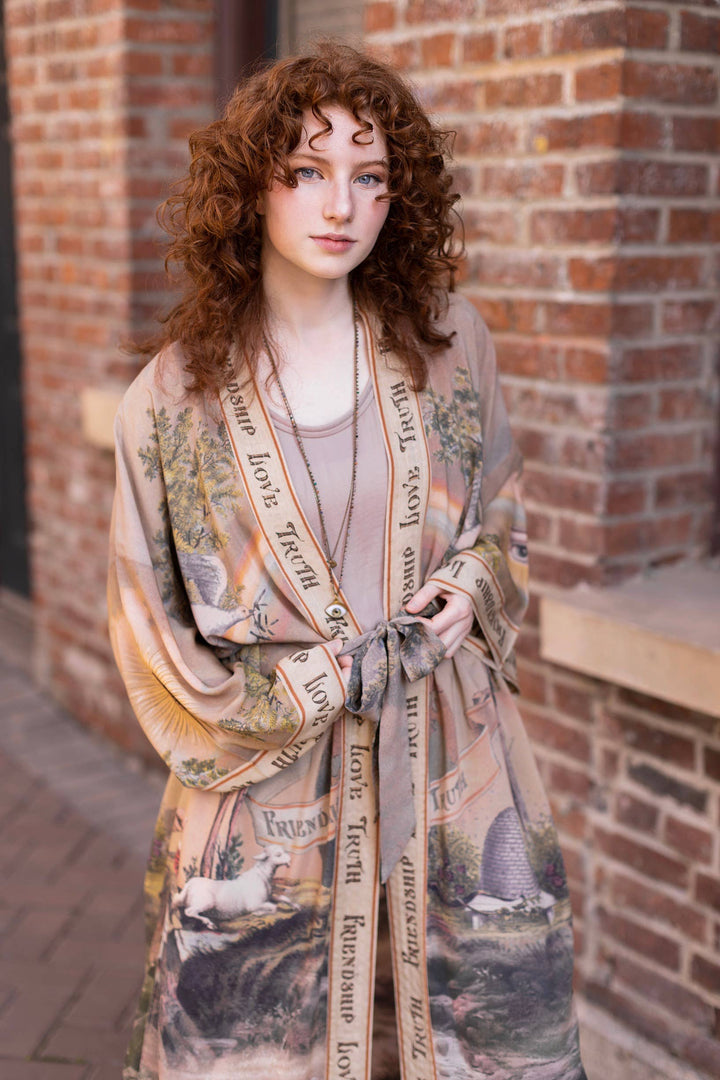 Friendship Love and Truth Duster Robe