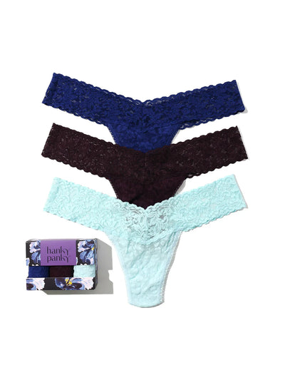 Nightfall 3 Pack - Low Rise Thongs