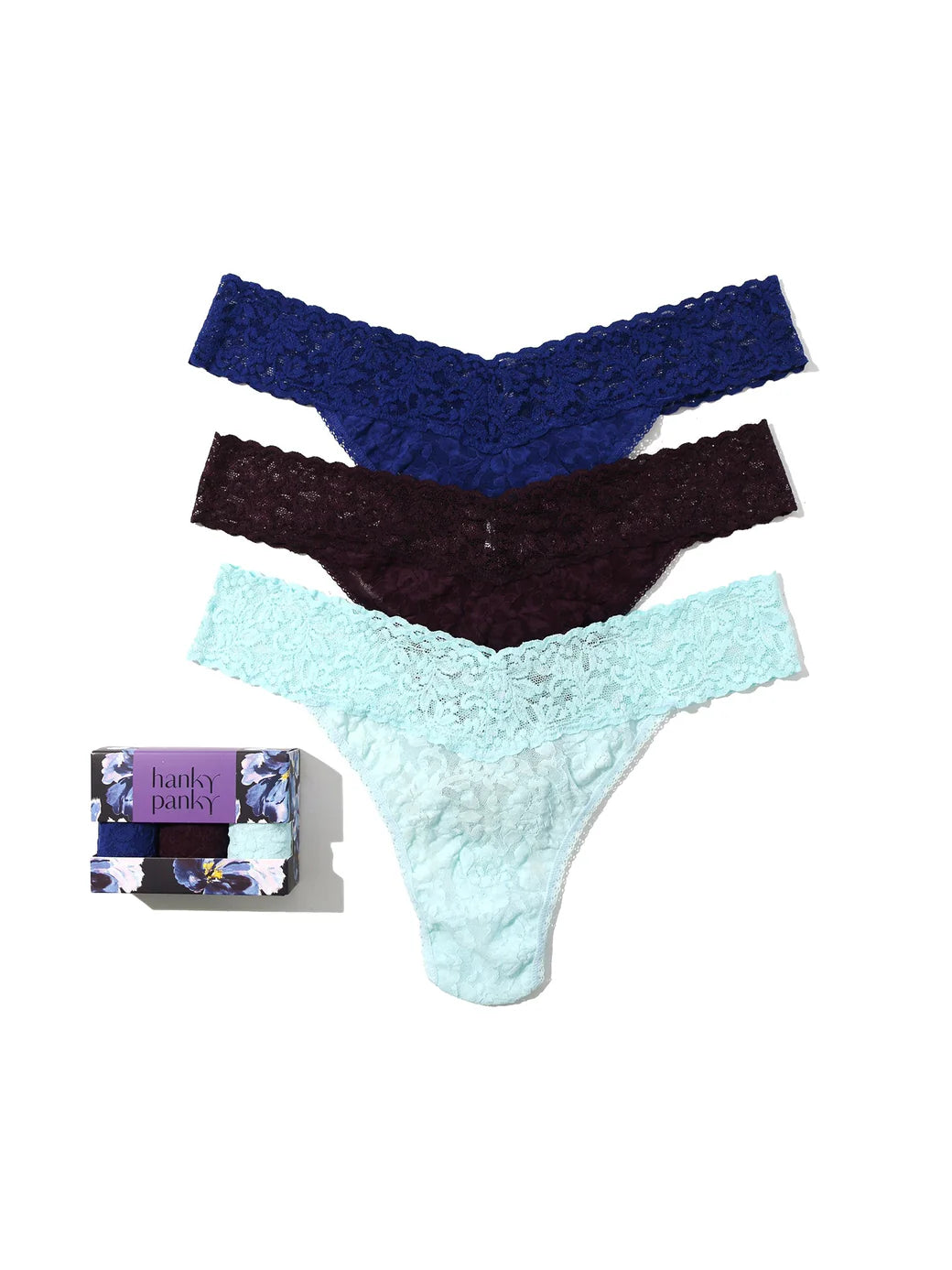 Nightfall 3 Pack - Original Rise Thongs