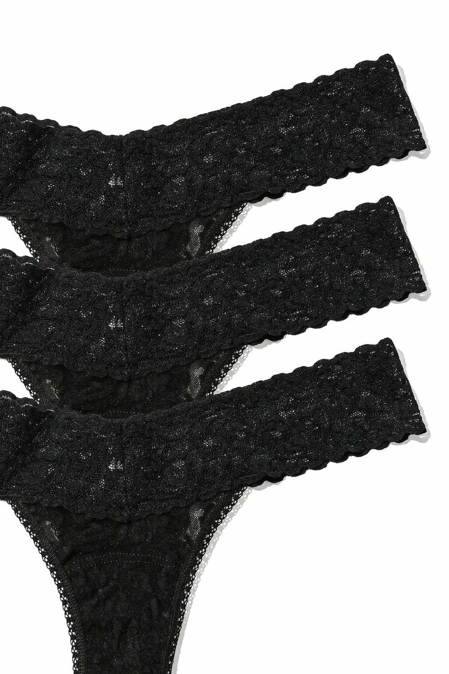 3 Pack Low Rise Thongs
