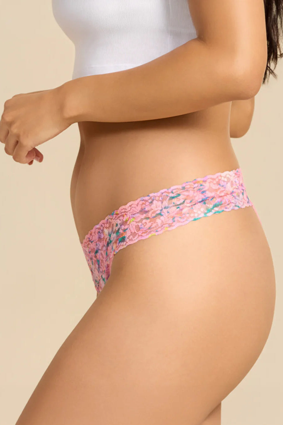 Printed Original Rise Thong