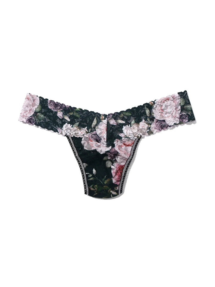 Printed Low Rise Thong