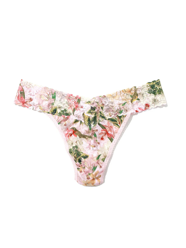 Printed Original Rise Thong