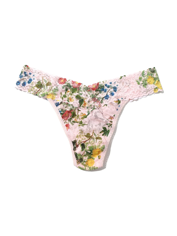 Printed Original Rise Thong