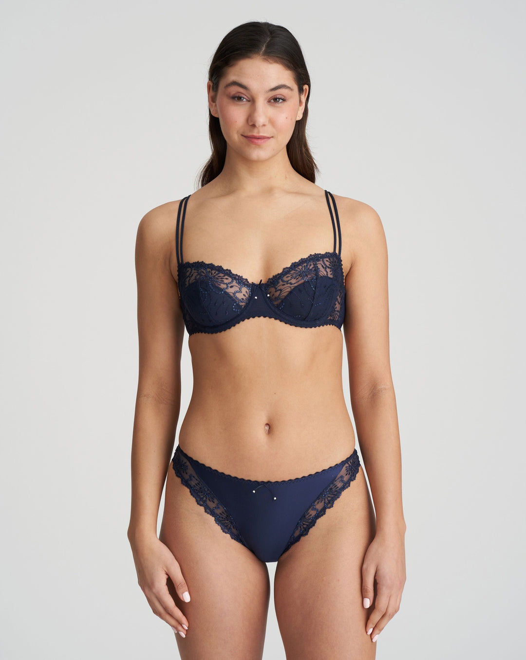 Jane Half-Padded Balcony Bra: 36E - Beestung Lingerie