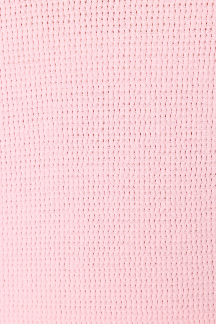 Close-up of pink fabric texture