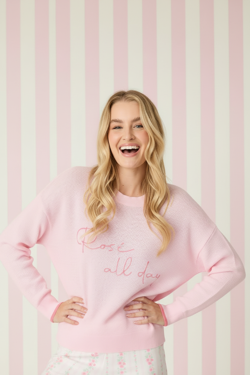 Rose All Day Sweater