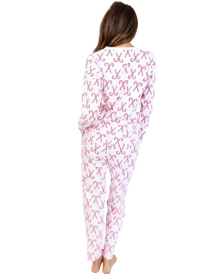 Candy Cane Cotton PJ Set - Beestung Lingerie