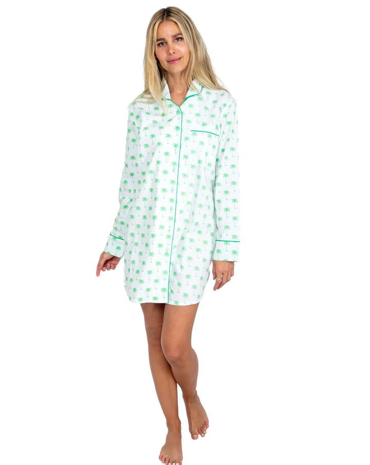 Palm Tree Night Shirt - Beestung Lingerie