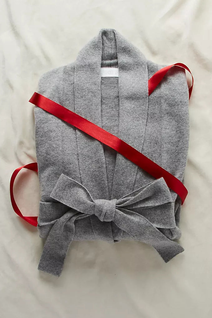 Long Cashmere Robe