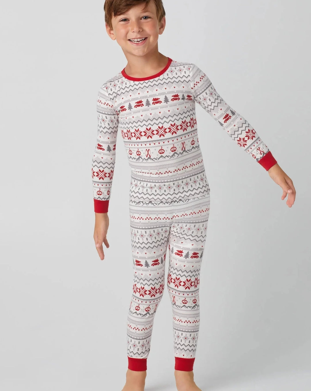 Alpine Fair Isle Kids PJ Set - Beestung Lingerie