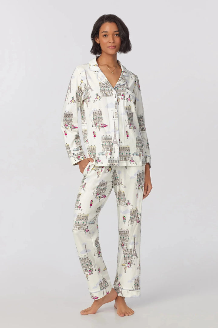 Let's Go Shopping Stretch Cotton PJ Set