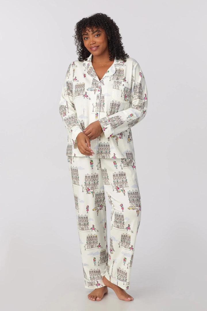 Let's Go Shopping Stretch Cotton PJ Set