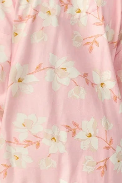 Magnolia Blossom Flannel PJ Set