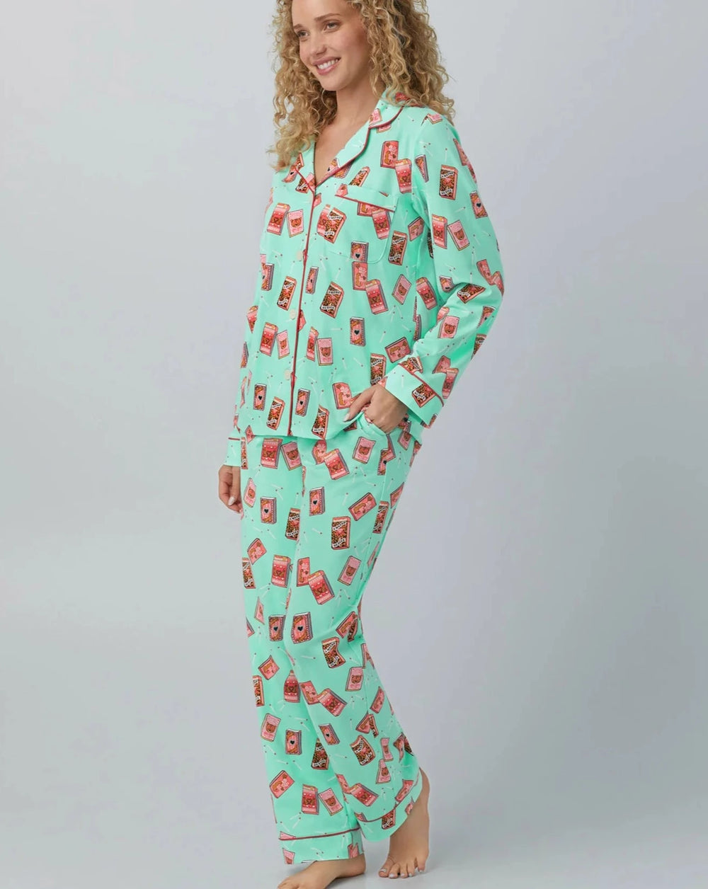 Perfect Match Cotton Stretch Jersey PJ Set - Beestung Lingerie