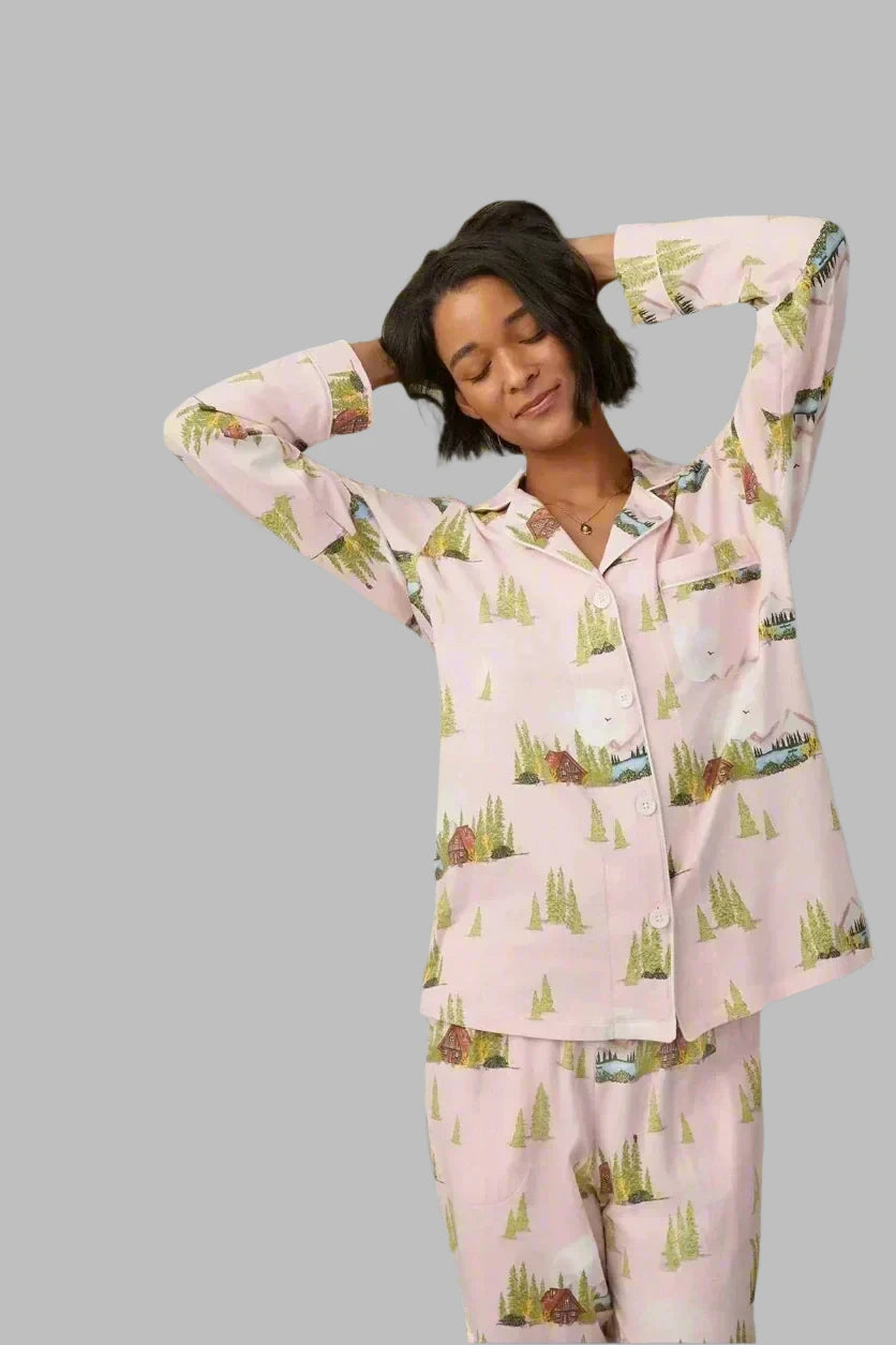 Pine Lake Stretch Cotton PJ Set