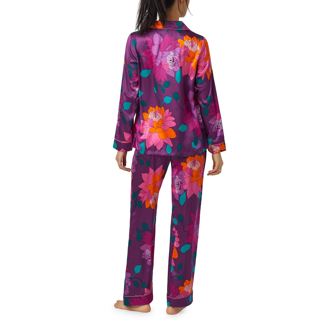 Evening Bloom Washable Silk Pajama: BedHead x Trina Turk: Size XS, L, XL - Beestung Lingerie