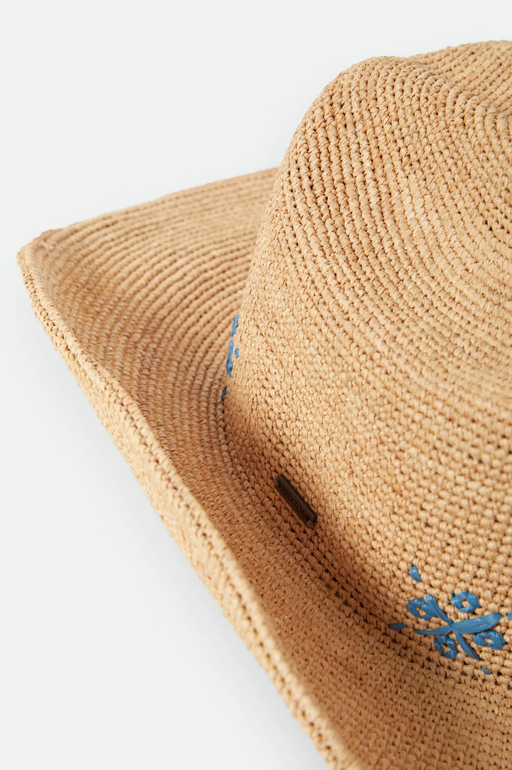 Odessa Straw Packable Cowboy Hat