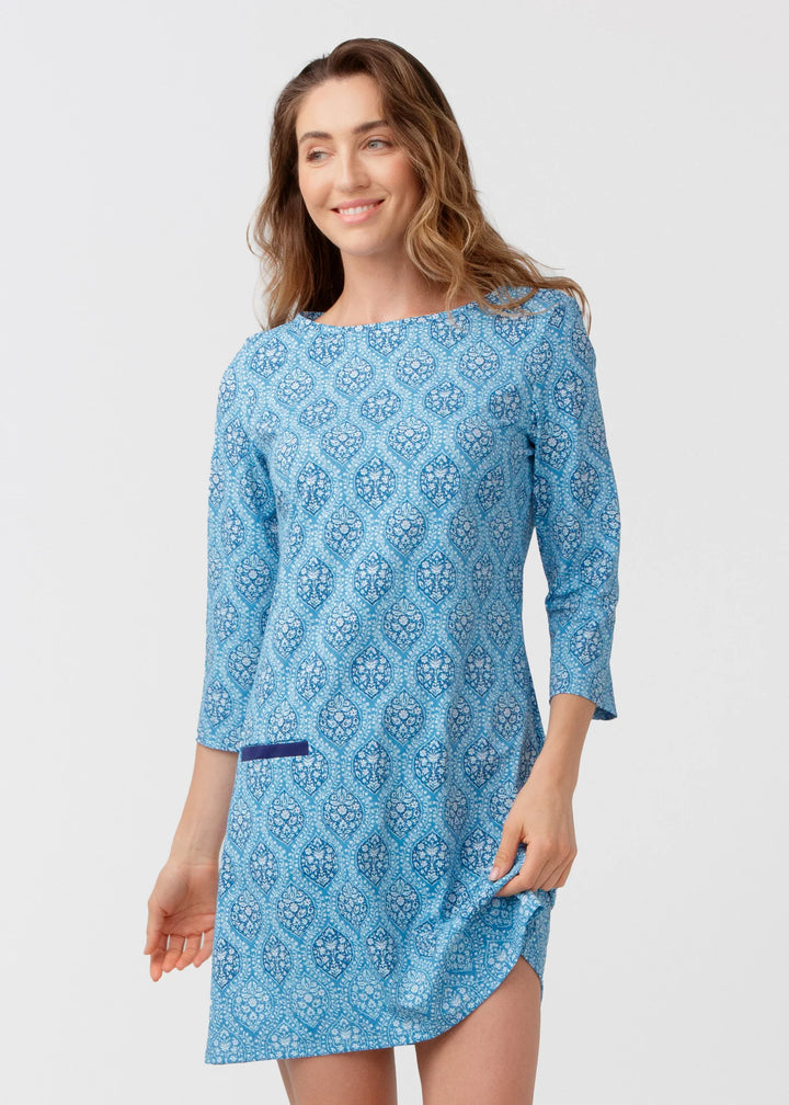 Harbor Cabana Shift Dress