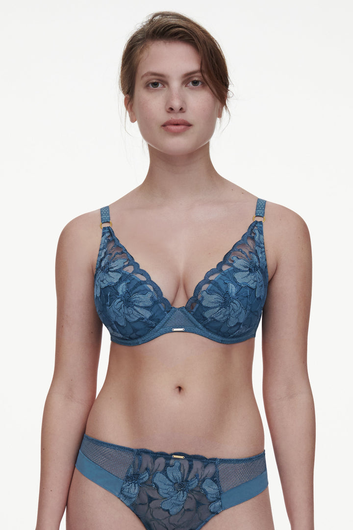 Fleurs Plunging T-Shirt Bra