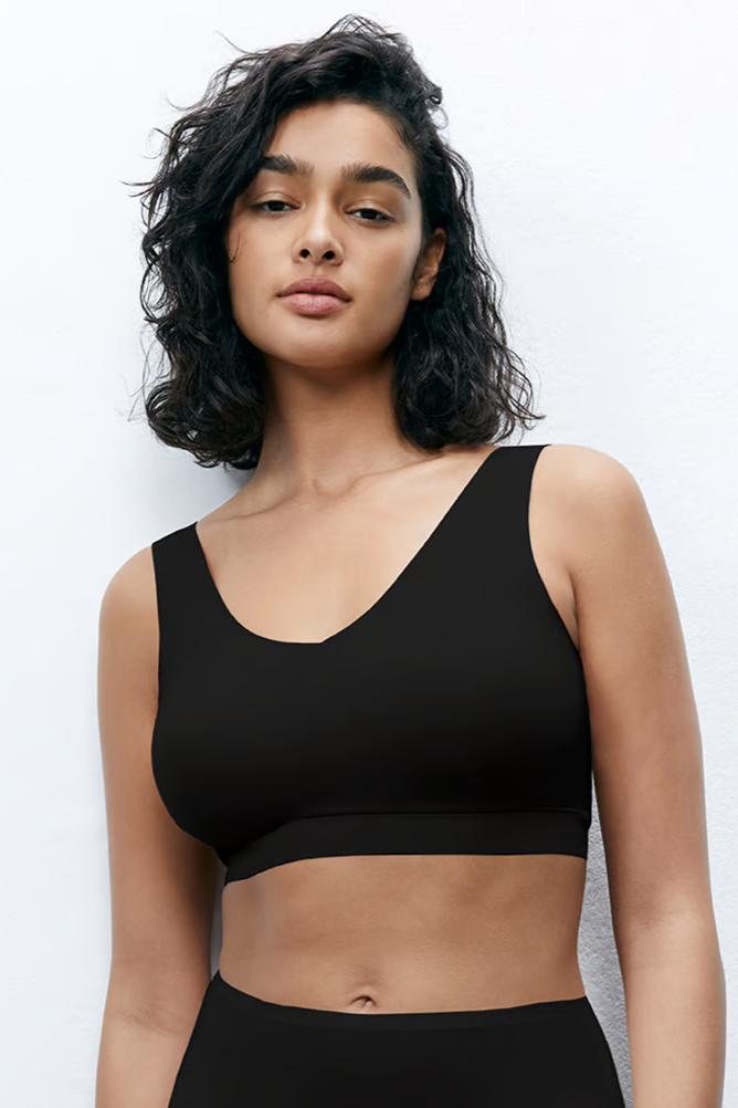 Soft Stretch V-Neck Bra