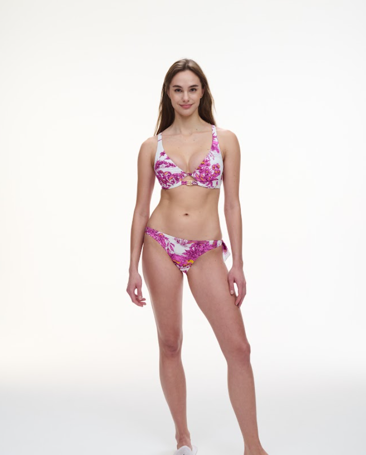 Sauvage Plunging Single Wire Bikini Set