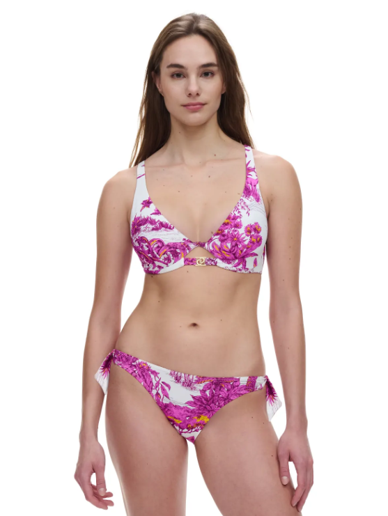 Sauvage Plunging Single Wire Bikini Set