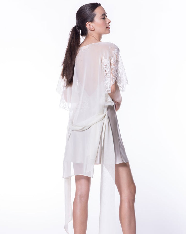 Venus Silk Chiffon Robe - Beestung Lingerie