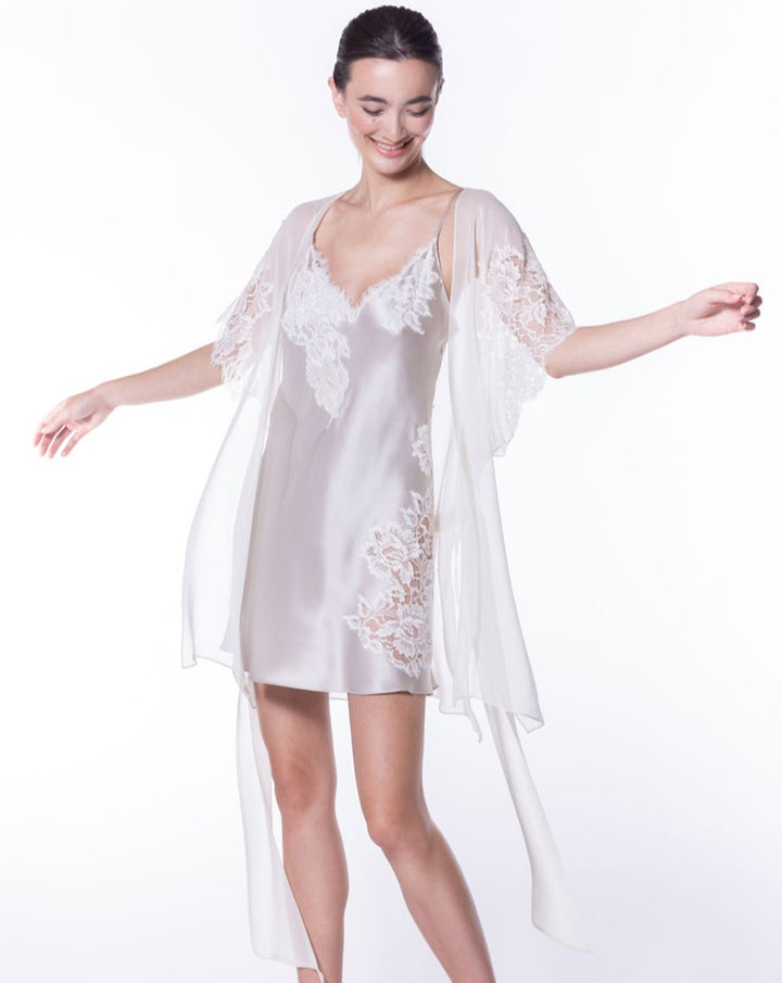 Venus Silk Chiffon Robe - Beestung Lingerie