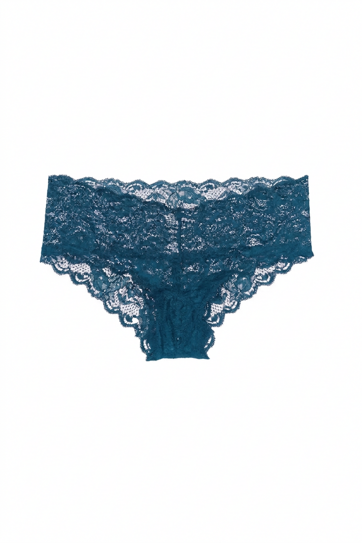 Underwear adjusted to a slightly brighter teal to match the swatch