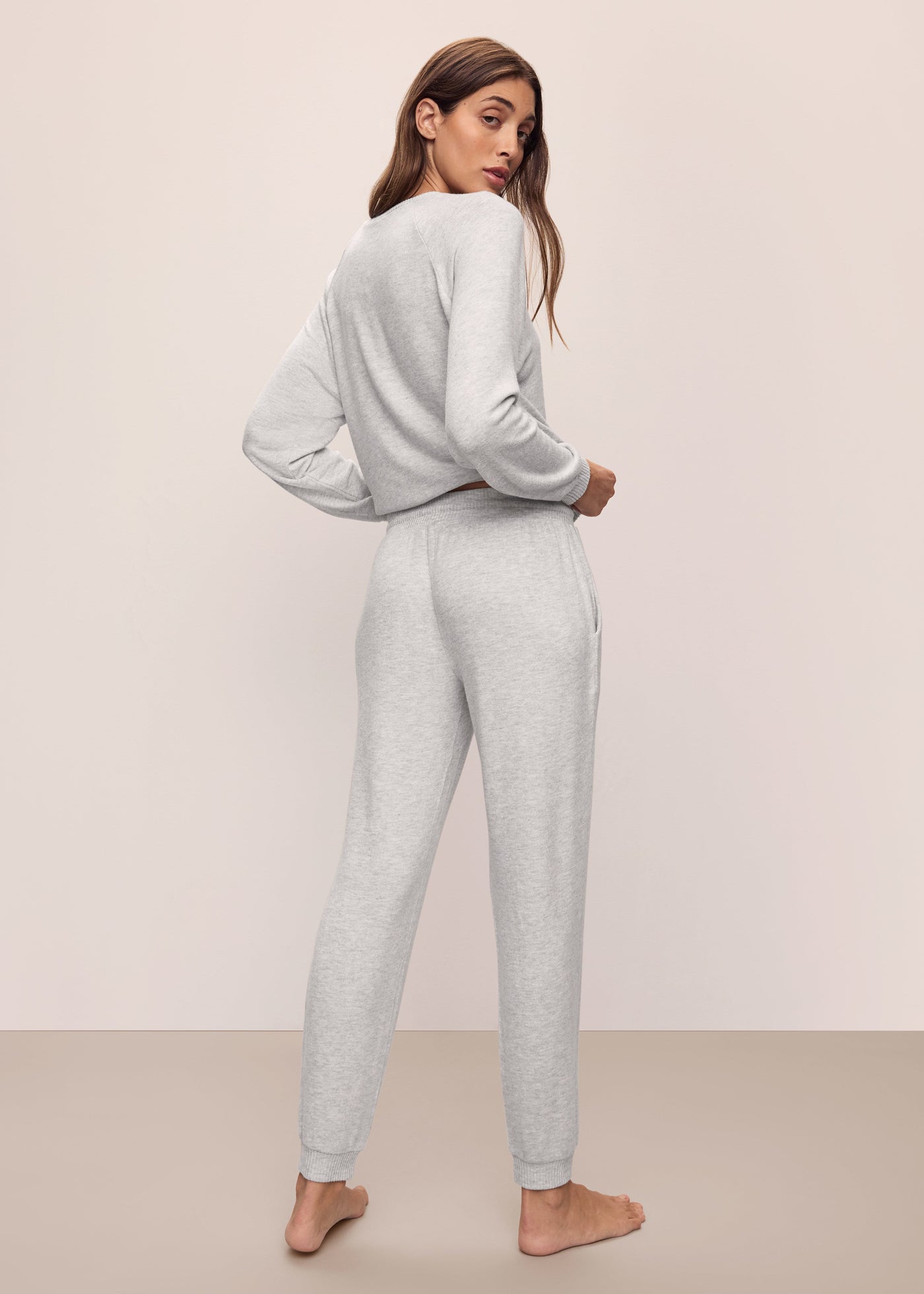 Cozy Time Crew Neck Pullover Jogger Set