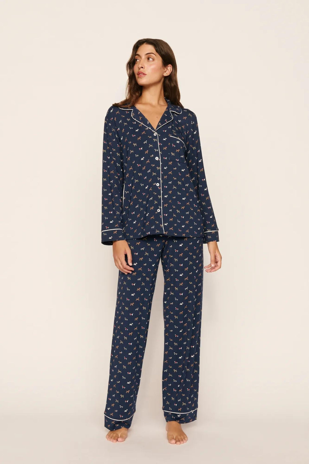 Gisele Printed Long PJ Set