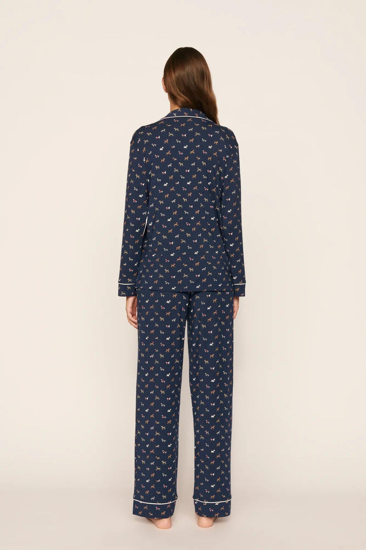 Gisele Printed Long PJ Set