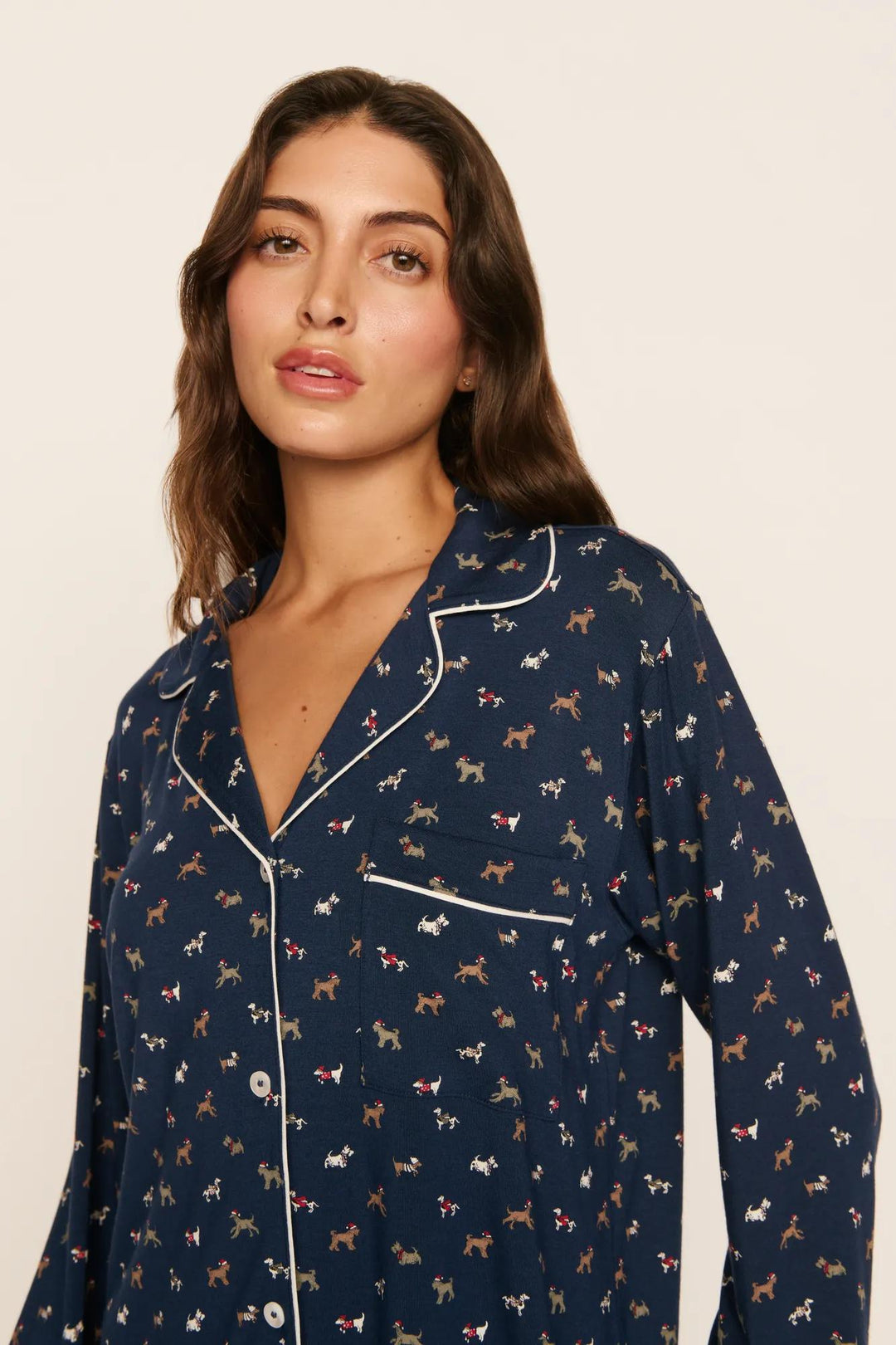 Gisele Printed Long PJ Set