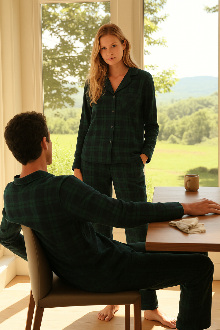 Flannel Long PJ Set