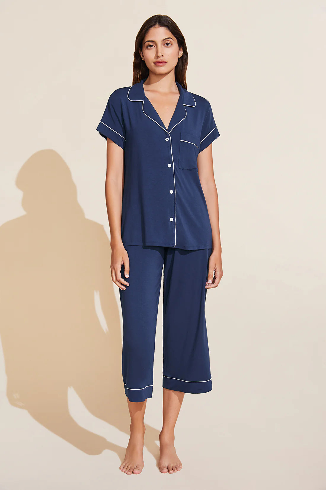 Gisele Crop Pajama Set