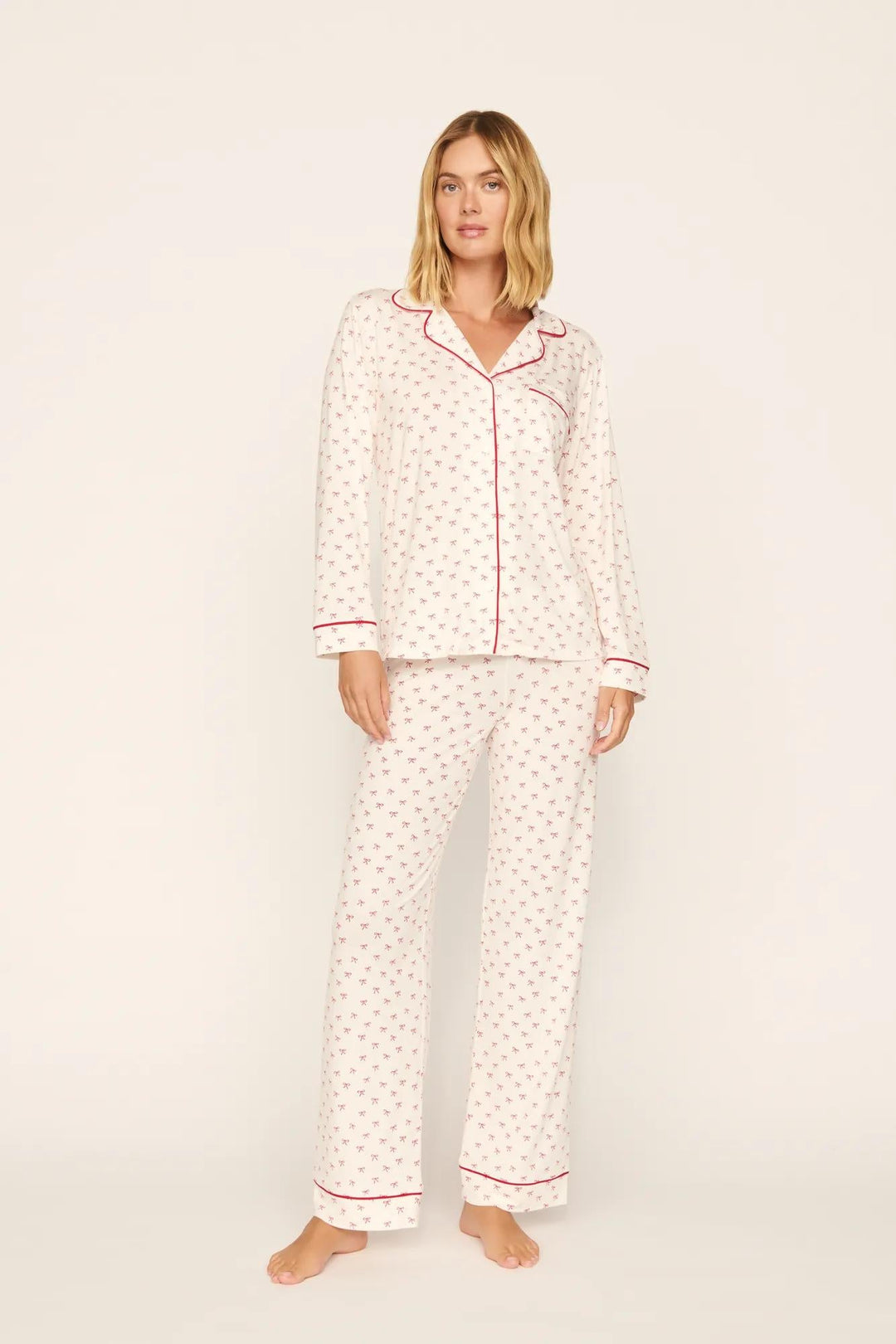 Gisele Printed Long PJ Set