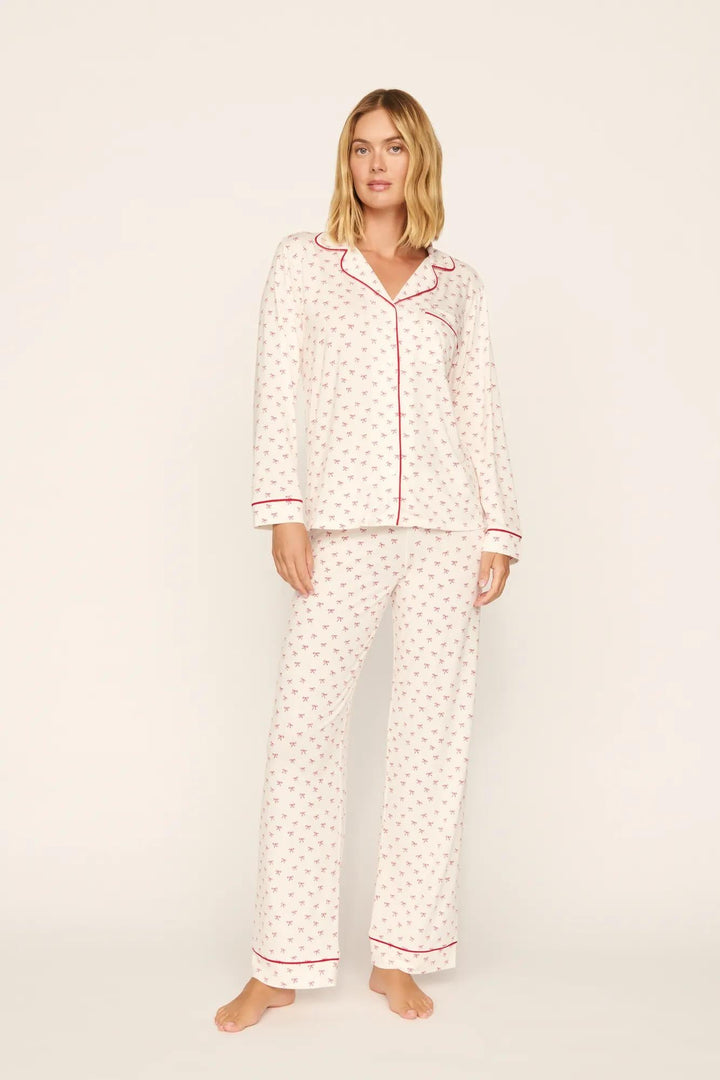 Gisele Printed Long PJ Set