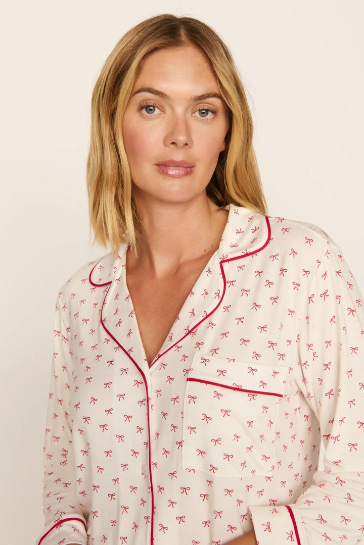 Gisele Printed Long PJ Set