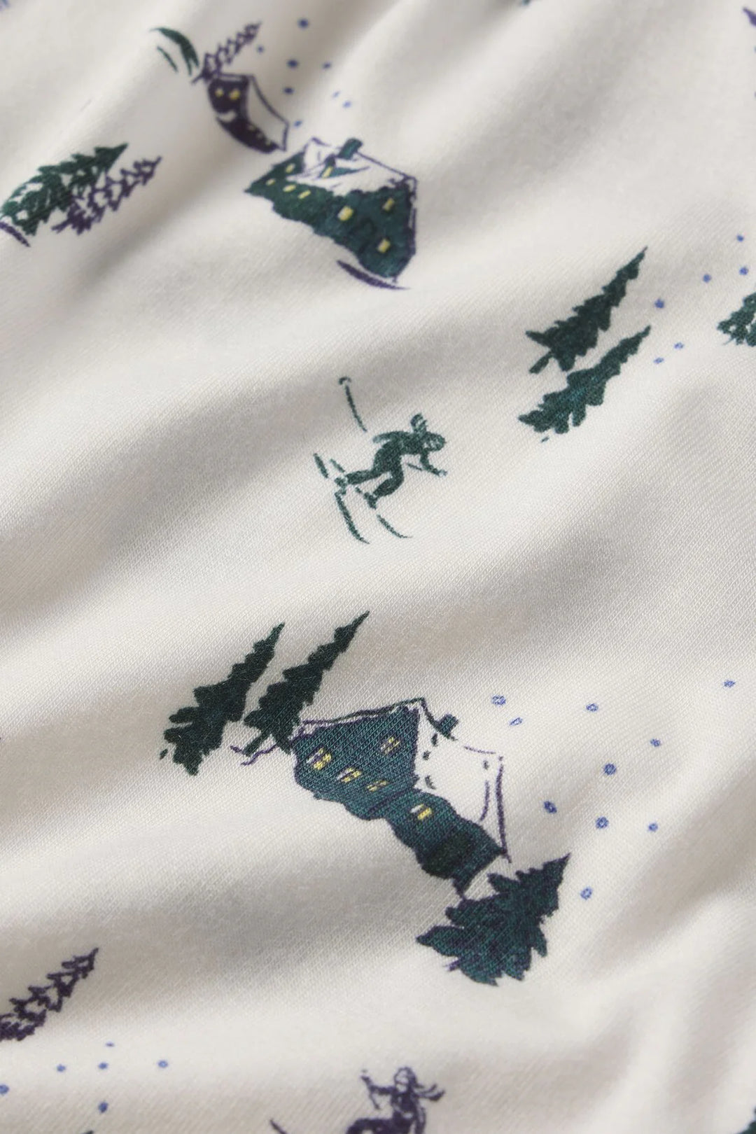 Gisele Holiday Printed Long PJ Set