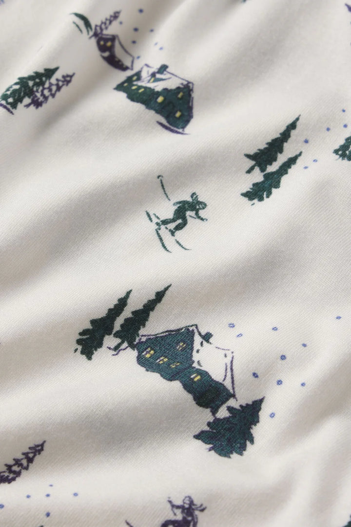 Gisele Holiday Printed Long PJ Set