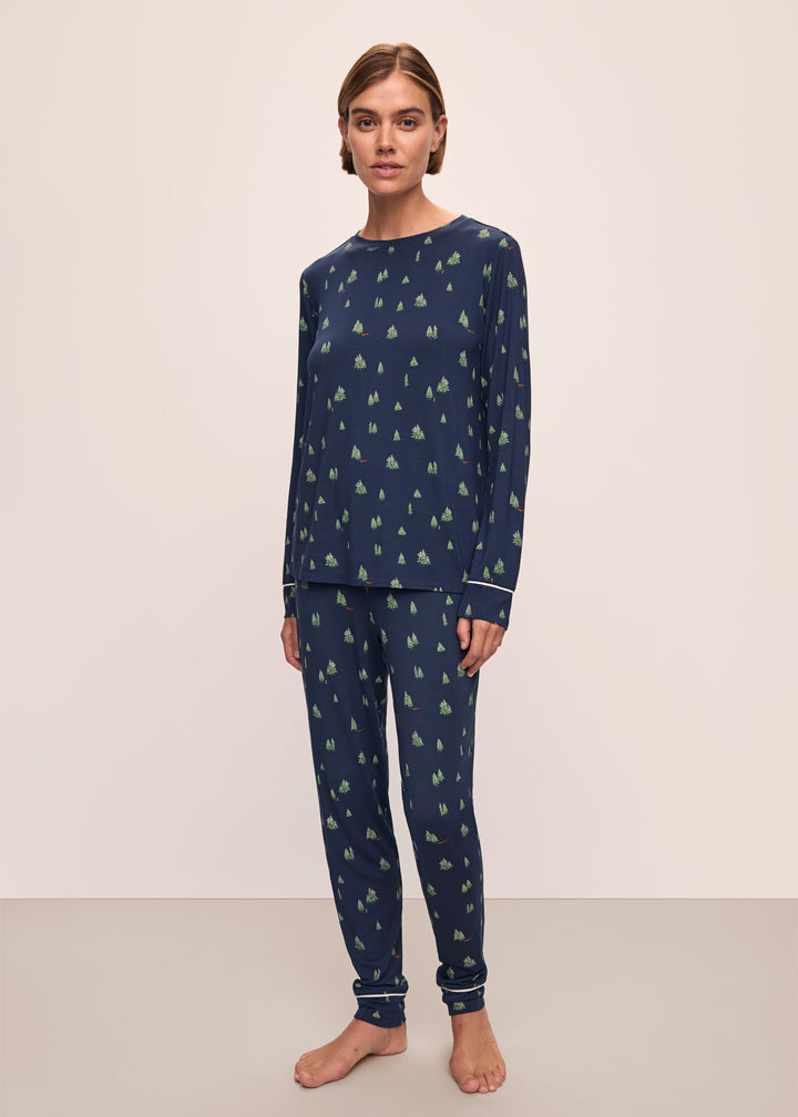 Gisele Printed Crew Pajama